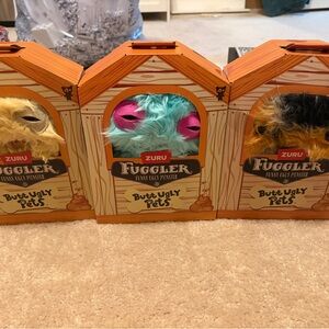 Zuru Fuggler Butt ugly pets  - multicolored. Set of 5 brand new in box .